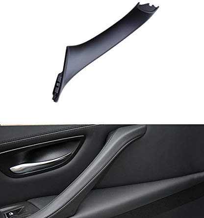 Door Pull Handle for B-MW 5 Series Left Right Side Passenger Door Pull Handles Inner Door Handle for B-MW F10 F11 2010-2017 (Left, Black)