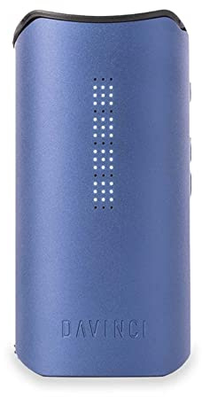 DaVinci IQC Dual Use Vaporizer- Portable Vaporizer- Dry Herb Extract- 5 Year, App Enabled- Emerald