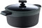 MasterPro Gastro Reeco, Cacerola de 28 cm y 13,5 cm de Altura con Tapa, Indicador de temperatura, Aluminio Fundido Reciclado, Revestimiento Antiadherente, Asas Soft Touch, Olla, Todo Tipo de Cocinas