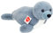 Teddy Hermann Herzekind 93947 Robbe Romi Seehund 33 cm, Kuscheltier, Plüschtier