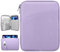 Dadanism 9-11 Zoll Tablet Tasche Hülle für iPad Air/Pro 11, iPad (A16) 11. Gen 11, i-Pad 10. Gen 10,9 Air 5/4, i-Pad 9/8/7. Gen 10,2, Galaxy Tab A9+ 11/S9 FE 10,9, Tab M11 11,Grauviolett