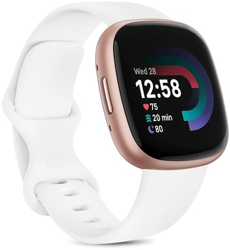 Demark Strap for Fitbit Versa 4/ Versa 3 Straps for Women Men/Fitbit Sense/Sense 2 Strap, Soft Sport Watch Strap Replacement Wristbands for Fitbit Versa 4/Versa 3/Fitbit Sense/Sense 2