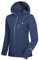Little Donkey Andy Softshelljacke Damen Wasserdichte Atmungsaktive Fleece Warme Übergangsjacke Outdoorjacke mit abnehmbarer Kapuze Blaugrau meliert XL