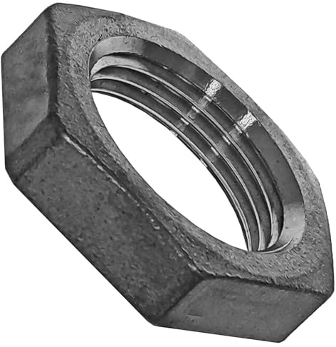 MegaHaustechnik Rohrmutter, 2 Zoll IG, Gewindefitting Edelstahl V4A | Trinkwasser geeignet, Innengewinde-Innendurchmesser 57mm DN50 Rohr, rostfrei INOX