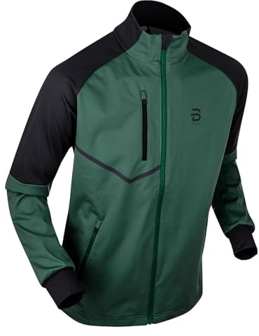 B DÆHLIE Daehlie Men's Kikut Jacket - Softshell Ski Coat, Turkish Sea