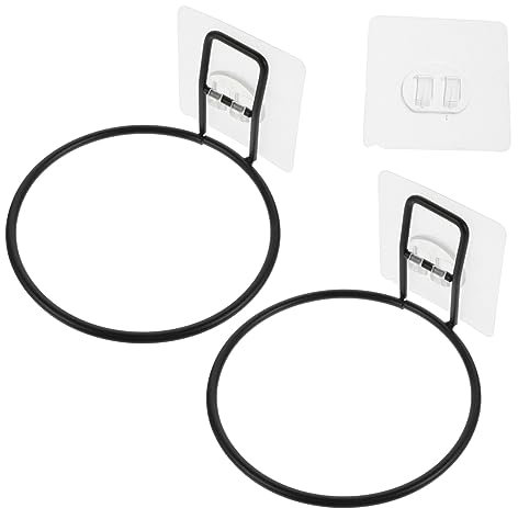 MILISTEN 2st Futternapf Für Haustiere Wandmontierter Katzennapf Feeder-Rack Zum Aufhängen An Der Wand Ständer Für Katzenwassernapf Erhöhte Katzennäpfe Eisen Lebensmittel Beckenrahmen