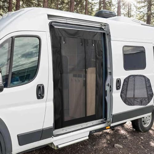 Fliegengitter Schiebetür, Fliegengitter Camper, Fliegengitter VW T6 Schiebetür, Fliegengitter Auto, Fliegengitter T5 Schiebetür, Van Seitentür Bug Mesh Moskitonetz