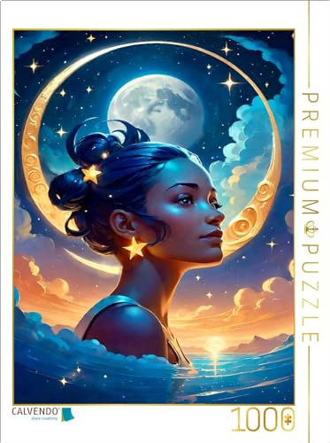 CALVENDO Puzzle Jungfrau (23. August - 22. September) | 1000 Teile Lege-Größe 64 x 48 cm Foto-Puzzle für glückliche Stunden