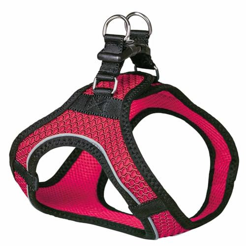 Nobby Geschirr MESH AIR rot S-M Brust: 37-42 cm, Bauch: 40-46 cm