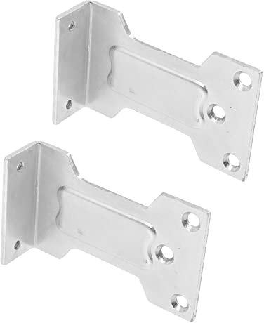 DIYEAH 2pcs Door Closer Parallel Mounting Plate Shaped Installation Plates for Easy Setup Lightweight and Reliable Parallel Board for All Door Closers Home and Office Use