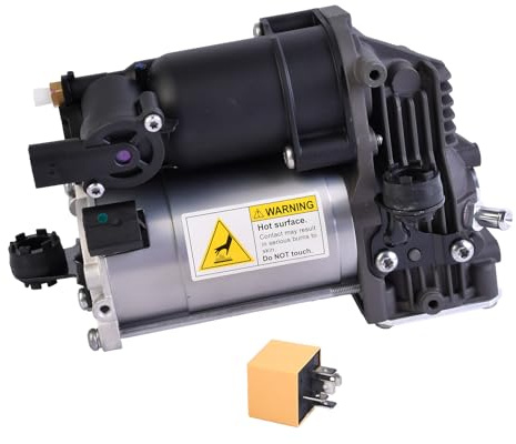 Flydida Luftfederung Kompressor mit Relais 4 Matic OE# 1643201204 1643200504 1643200304 1643200904 Kompatibel mit ML-Klasse W164 GL X164