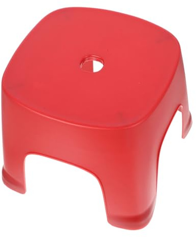 TOYANDONA Rutschfester Badezimmer Fußhocker aus Pvc Toilettenhocker mit Tragfähigkeit und Grate für Badezimmer und Schlafzimmer