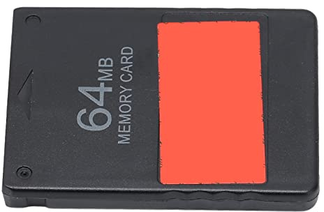 Annadue Scheda di Memoria per Ad Alta velocità da 64 MB, Scheda di Memoria per Giochi per FMCB V1.966, Giochi USB per Console