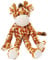 Multipet Swingin 19-Inch Large Plush Dog Toy with Extra Long Arms and Legs with Squeakers