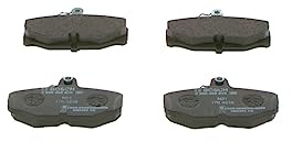 Bosch BP756 - Auto Bremsbeläge hinten - 1 Set mit 4 Bremsbelägen | Bosch-Qualität - für weniger Bremsgeräusche und Bremsstaub - ECE-R90 zertifiziert - kupferfrei