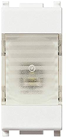 Vimar serie piatta - Lampada di emergenza LED 1 modulo 230v bianco
