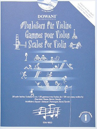 Verlag Dowani TONLEITERN Fuer Violine 1 - arrangiert für Violine - mit 2 CD´s [Noten/Sheetmusic] [Unbekannter Einband]