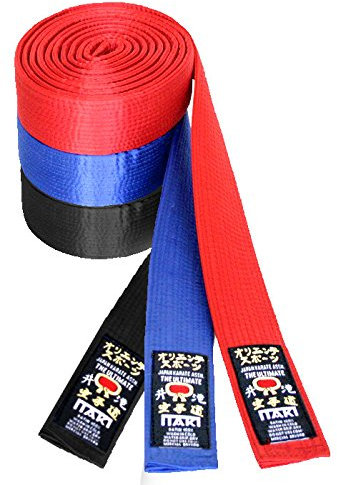 Gürtel Itaki in Satin, Osten Sport, OS 28, rot, 4