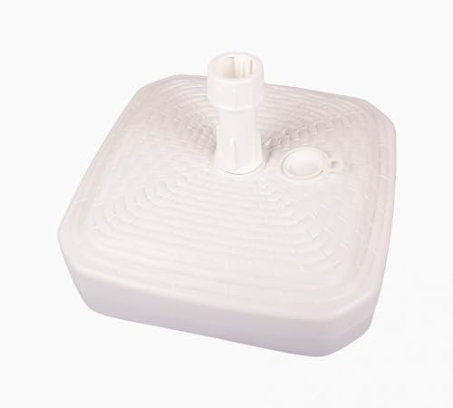 Unbekannt Pied de parasol 12L befüllbar rotin Pied de parasol parasol Porte-parapluie