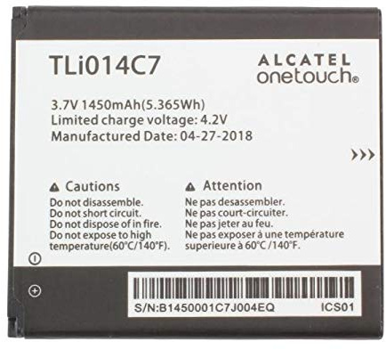 Alcatel - Bateria Original Alcatel TLi014C7 para OneTouch Pixi First OT-4024, OT-4024D, OT-4024X, bulk