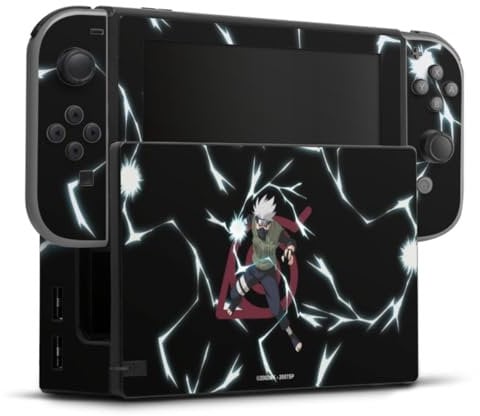 DeinDesign Autocollant Compatible avec Nintendo Switch Sticker Film Autocollant Kakashi Naruto Shippuden Produit sous Licence Officielle