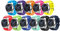 Angersi 22mm Silicona Suave Bandas de Repuesto de Correa Deportiva Compatible con Samsung Gear S3 Frontier/Gear S3 Classic/Galaxy Watch 46mm/Galaxy watch3 45mm Smartwatch