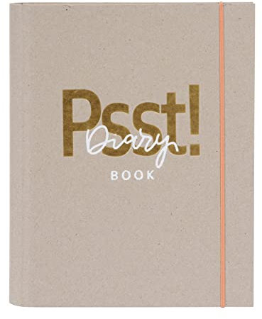 goldbuch 63 005 - Foto Notizbuch That`s me Diary mit 50 Seiten dotted, Papier 170 g/m², 2 illustrierte Seiten und 2-Ringmechanik, Notizheft Ringbuch mit Gold- und Weißprägung, ca. 18,5x23x3 cm