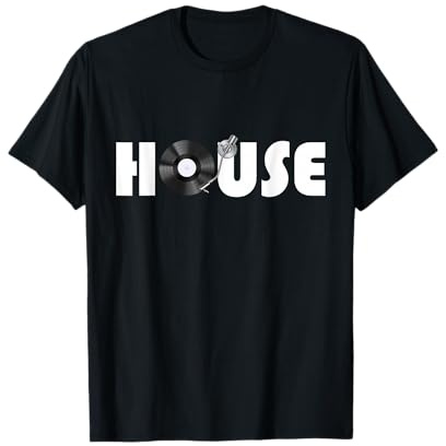 Techno Music House Plattenspieler DJ Rave EDM Dance Club Deejay T-Shirt