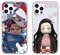 Eouine [2 Stück Hülle für Xiaomi Redmi Note 11 Pro 2022 4G/5G 6,67 Zoll,Weich Transparent TPU Silikon Schutzhülle mit Anime Jungs Tanjirou Nezuko, STOfest Handyhülle