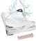 FoundGo Transparente Plane, robuste PVC-Abdeckung, 420 g/m², Glasplanen mit Metallösen, schützt vor Wasser, UV-Strahlen, reißfest, kältebeständig für Gewächshaus, LKWs, Garten (echte Größe 1.9x2.4 m)