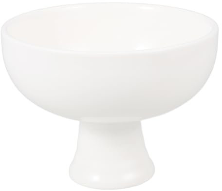 UTHCLO Bol Céramique Sur Pied Centre De Table Décoratif Pour Desserts Fruits Et Glaces Vaisselle Vintage Pour Cuisine Et Restaurants