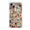 malegaon Cartoon Comic Superhero Hülle für iPhone 15, Popkultur Kunst Collage Muster Hülle, weiche TPU Bumper Case für iPhone 15