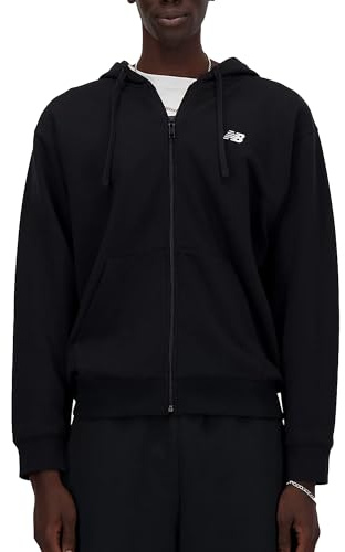 NEW BALANCE Sport Essentials Logo French Terry Full Zip BK