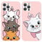 Yimctoie 2 Pack Pink Phone Case for iPhone XR Case 6,1,Cartoon Anime Cat Pattern Kawaii Bow Design Cover Soft Silicone TPU Shockproof Bumper Protective Shell for Women Girls,Pink Cat