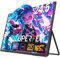 UPERFECT 24.5 Pulgadas 2K 165Hz Monitor Portátil con Screen IPS QHD de 2560 x 1440 Mini HDMI USB C para Consola de Juegos PC Laptop, Pantalla Móvil Compatible con VESA