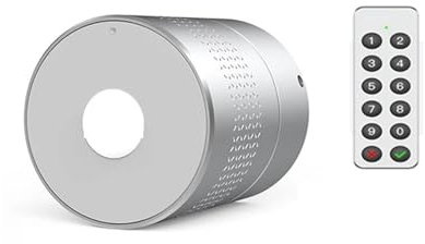 VEKELETE Smart Door Lock Stronger Motor TUYA Zigbee Smart Lock Fingerprint Electronic Lock Use Original Cylinder(M532-TY-code)