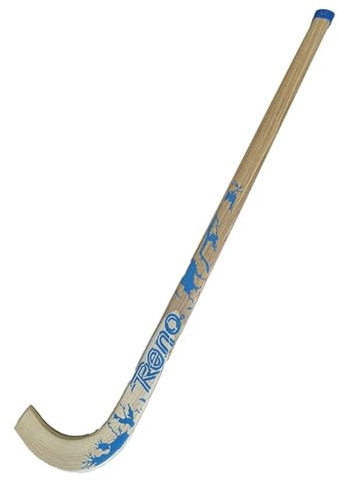 L'Estel Skates - Reno Hockey - Stick Reno TRO 90 cm - Eishockey-Holzschläger bis 9 Jahre. kurz (blau 90 cm)