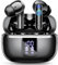 Auriculares Inalámbricos Bluetooth, Cascos Inalambricos Bluetooth 5.4 con 4 Reducción de Ruido Mic, 46H auriculares inalambricos con HiFi Estéreo, Impermeable IPX7 Auriculares para Android iOS. Negro