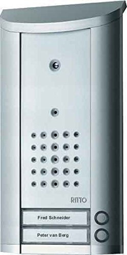 Ritto 1843221 Entravox Türstation Video-Col 2WE silber