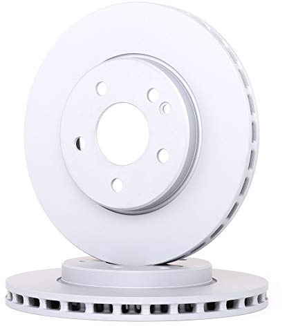 Bosch BD1100 Brake Disc Set - 288 mm Vented High-Carbon Disc - Front Axle - ECE-R90 Certified - Great Cooling and Noise Suppression, Advanced Corrosion protected - 1 Set of 2 Discs