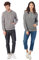 Alternative Challenger Eco - Felpa con Cappuccio da Uomo, Eco Grigio, L