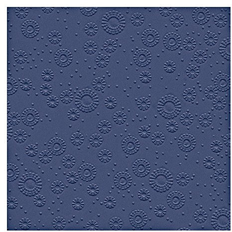 Servietten Moments uni midnight blue 25 x 25 cm, 16 Stück (Papierservietten)