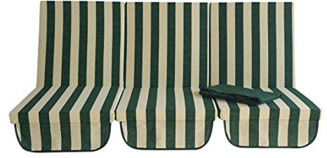 Ersatzteil komplett mit Verdeck für Hollywoodschaukel 4-Sitzer (170) Baumwolle abnehmbar