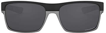 Oakley Sunglasses for Men - OO9189 TwoFace Square Polarized Sunglasses PRIZM Lenses - Matte Black/PRIZM Black Polarized - Size 60