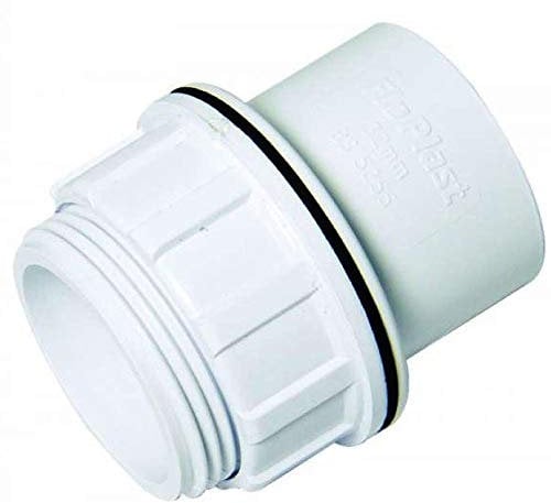 FLOPLAST Solvent White 32mm (36mm) Tank Connector - Bag of 2