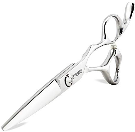 14 cm Friseurschere Haarschere Professionelle Haarschere Schneideschere 440C Haarschneideschere Friseurschere Haarschneideschere Silberfarben Konvexklingen Klingen Kinsaro
