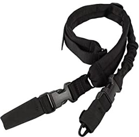 Condor Swiftlink Padded Bungee Sling Schwarz, Schwarz