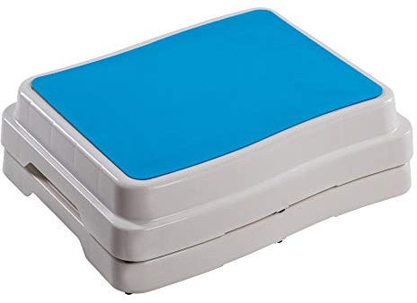 UPP Escalon de baño Antideslizante I peldaño para baño y bañera, Ampliable y apilable I Banqueta, Asiento, Taburete de Ducha antideslizamiento (hasta 189kg, 50.2 x 40.6 x 10 cm, 2 Unidades)