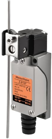 Heschen Endschalter, Z-8/107, einstellbarer Stangenhebel, 5 A, 250 VAC, SPDT, Momentanschalter, IP65, für CNC-Fräs-Plasma