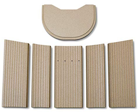 Feuerraumauskleidung für Oranier Polar NEO W+ Kaminöfen - Vermiculite - 6-teilig